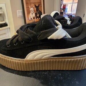 Puma x Rihanna Fenty Creeper Phatty - Black Women's Size 10 (399332-01) NEW READ